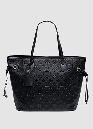 💎 louis vuitton neverfull mm monogram empreinte leather black 43 х 28 х 17 см