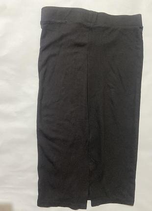 Юбка карандаш stradivarius, трикотажная