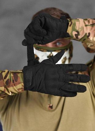 Перчатки софтшел black