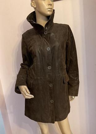 Замшевая курточка на синтепоне/s- m/ brend dnr