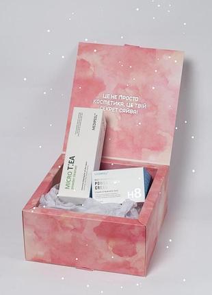 Набір medi peel (aqua cream + powder cleanser)