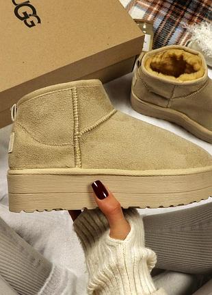 Ugg classic ultra mini platform