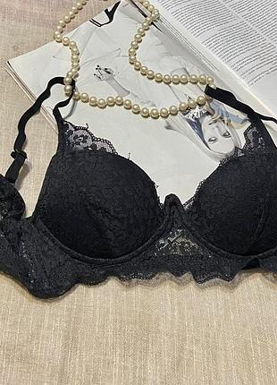 Tezenis восхитительный черный кружевной бюст качественного бренда