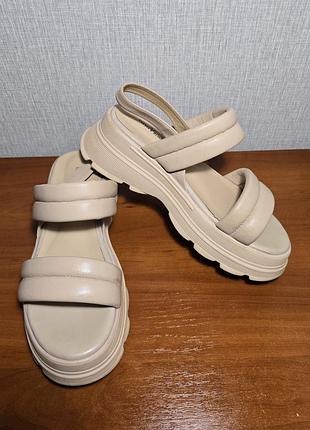 Сандалии кожаные vitto rossi, босоножки, сандали. 38 р. 24,5 см.