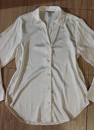 Молочна жіноча сорочка h & m