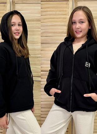 Худи зепкая теплая на девочку