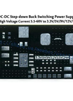 Tps54560 step-down module_3.3v 7