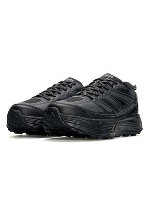 ❄️зимові чоловічі кросівки hoka mafate speed 2 gtx all black