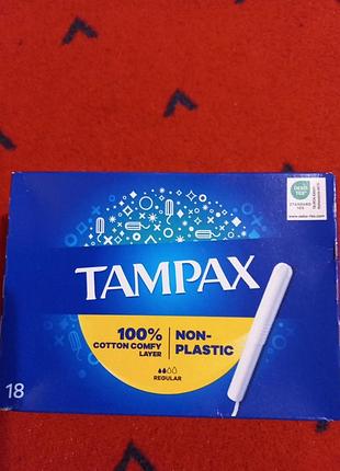 Тампони tampax з аплікатором
18 шт. 2 клепли