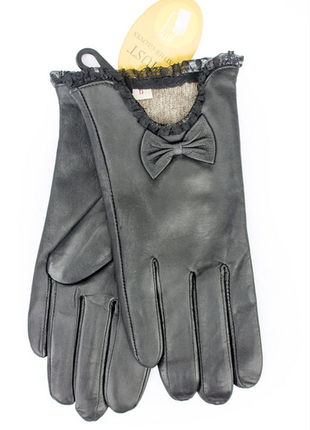 Перчатки.женские качественные перчатки из кожи ягненка shust gloves размер (  8.5)4 фото