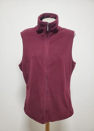 Хорошая брендовая флисовая безрукавка
