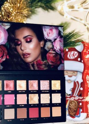 Huda beauty rose gold remastered тени2 фото