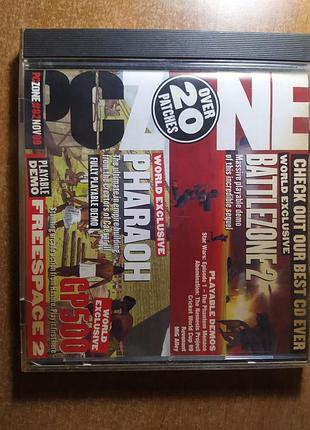 Антикварный cd pczone с pc-играми 1999 г., фирм uk, ex