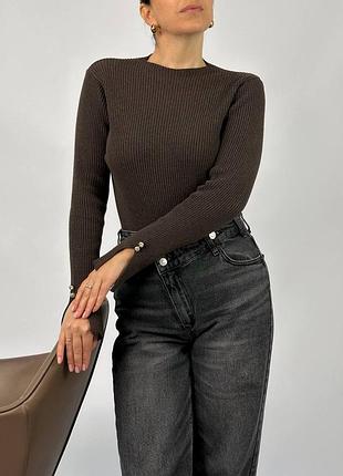 Базова трикотажна кофта | adle. 788