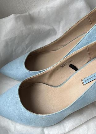 Туфлі жіночі блакитні reserved