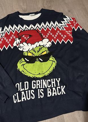 Новогодний свитер гринч 7