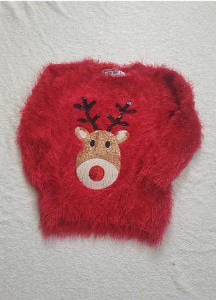 Свитер для девочки 3-4 лет