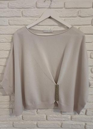 Светр з вовни шовку та кашеміру