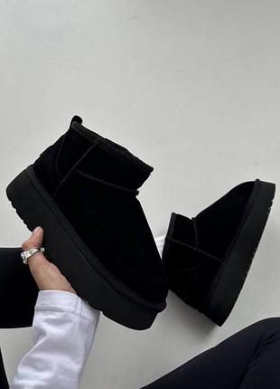 Ugg ultra mini platform black