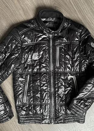 Куртка пуховик р. s calvin klein тепла демісезонна стьобана підліткова