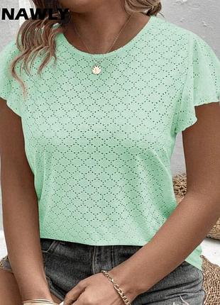 Женская футболка inawly большого размера,