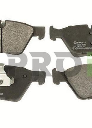 Колодки гальмівні дискові bmw 5 (f10) 09-17 front pr 5000-4380