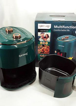 Аэрогриль печь фритюрница rainberg, аэрогриль для запеканок, аэрофритюрница электрическая безмасляная yc-69