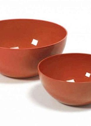 Салатник пл. 5л рукола 317 601 коралловый 317-601 тм lamela