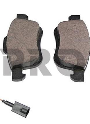 Колодки тормозные дисковые fiat doblo 10-. opel combo 12- front pr 5000-4184
