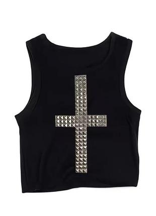 Топ y2k з хрестом