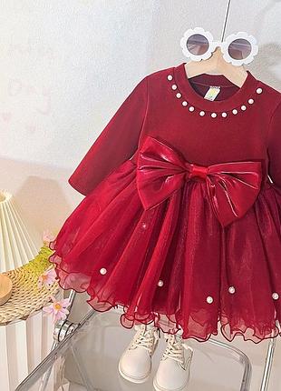 Детское нарядное платье