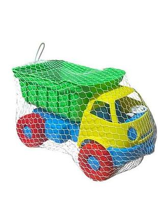 Автомобиль арт.3690 желто-зеленый тм bamsic