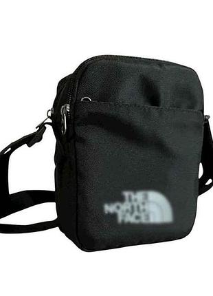 Сумка чоловіча чорний 20*14*8,5см арт.lda-122-7 нейлон тм україна