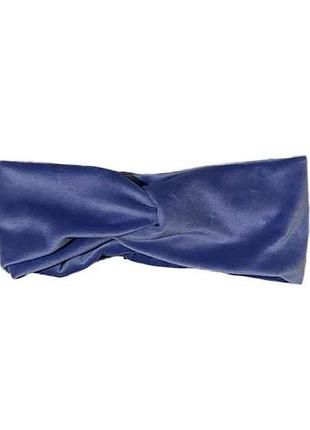 Повязка фиолетовая жен. плюш узкая тм indena