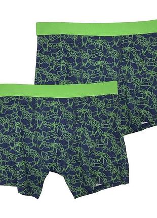Набір трусів боксерів на хлопчика 2 шт 140/146
