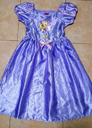 Карнавальное платье рапунцель принцесса десней