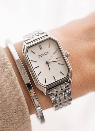 Жіночий годинник burker isabel silver white