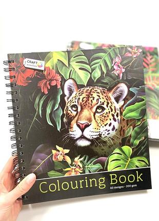 Книжка-розмальовка craft sensations 40 сторінок