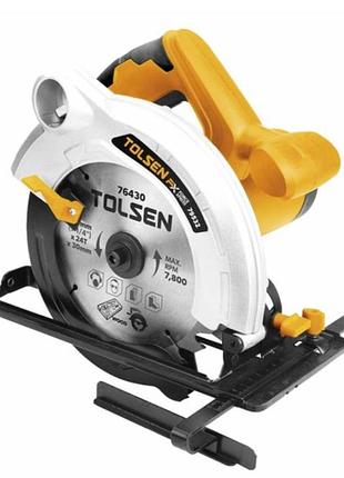 Пила циркулярна tolsen т-1300 79532