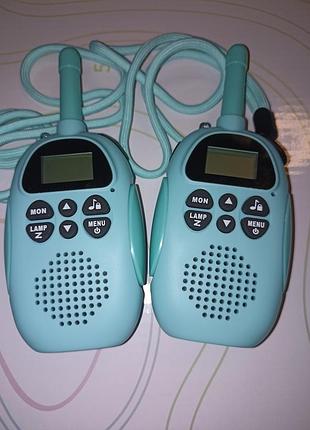 Детские аккумуляторные рации, новые