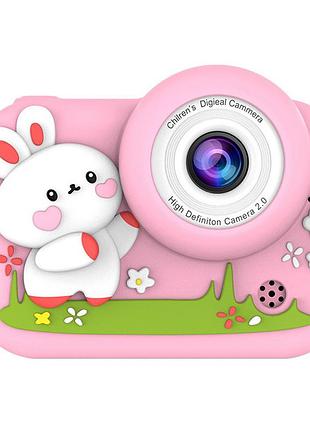 Детский фотоаппарат pink rabbit