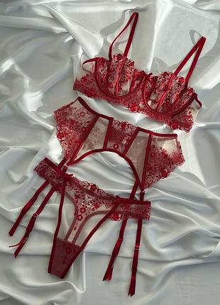 Білизна do3391 червона