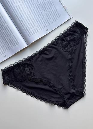 1063 женские трусики слипы с кружевом