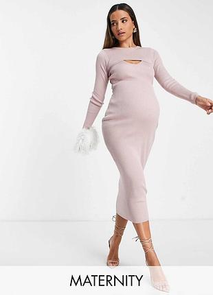 Сукня рубчик для вагітних missguided