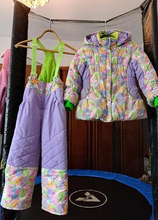 Зимовий на зріст 116 дуже теплий носили мало