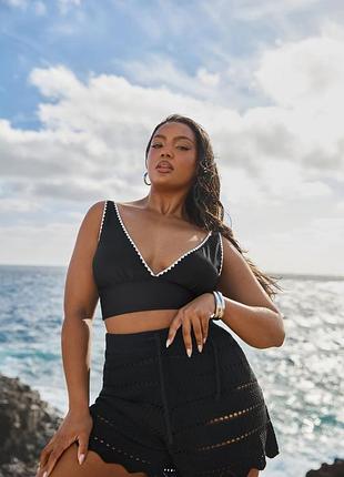 Шорты пляжные ажурные супер батал 30-32