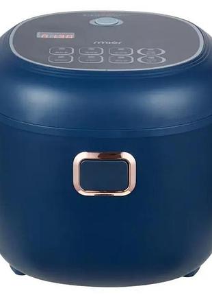 Автомобільна мультиварка пароварка 2 л 12-24-220 в від прикурювача та від мережі / мультиварка для далекобійника