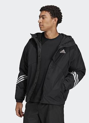 Мужская тёплая куртка б/у adidas back to sport sportswear размер xl.