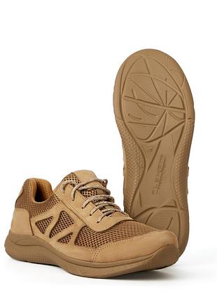 Кросівки тактичні vik-tailor ягуар з 3d-сіткою, coyote, 37