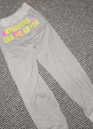 Спортивне штаны серые